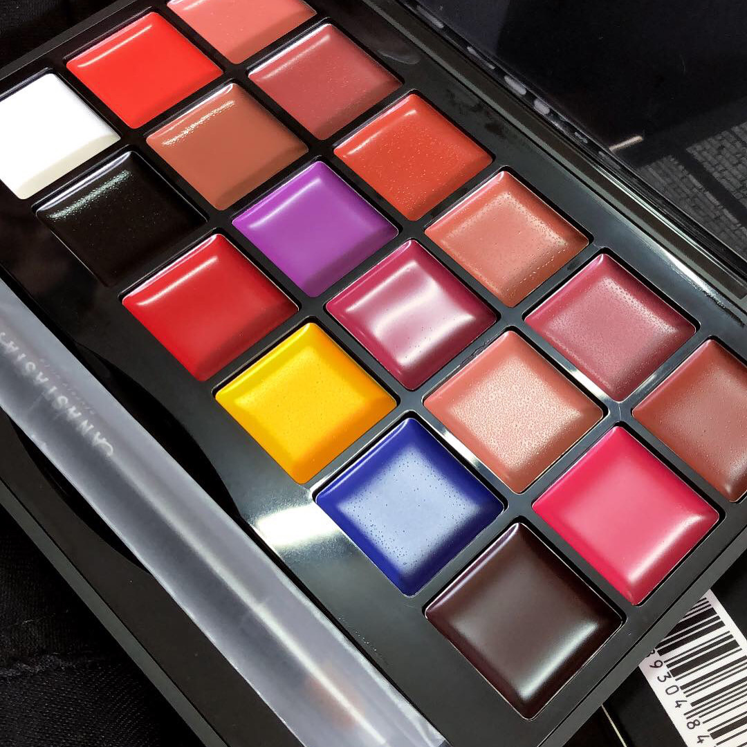 makeup studio lip palette