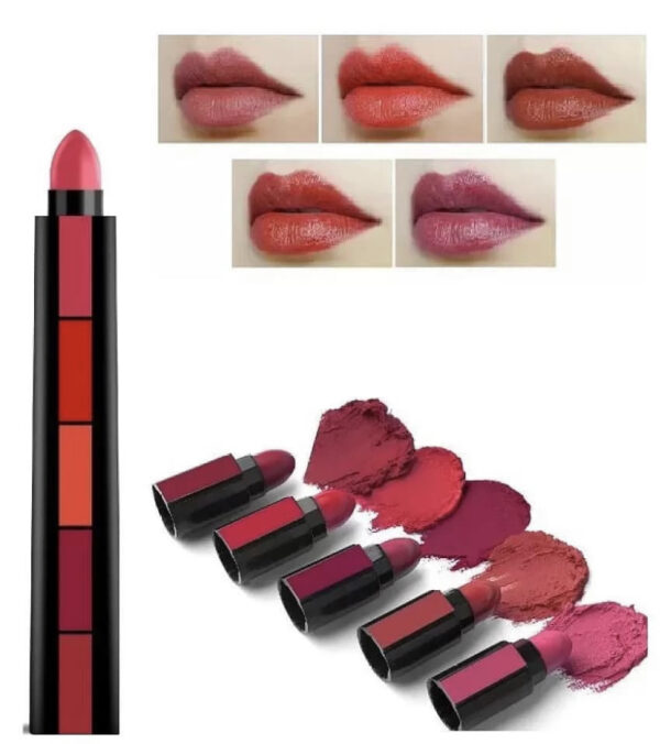 hudamoji 5 in 1 lipstick