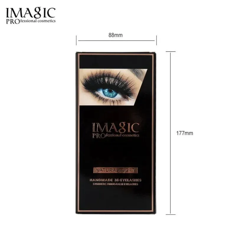 Imagic Hand made 10 pairs 3D Eyelashes L10 - Image 3