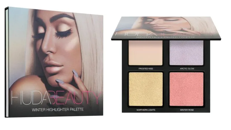 Huda Beauty Winter Highlighter Palette - Image 2