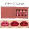 Dragon Ranee 3pcs Matte Liquid Lipstick Long Lasting Waterproof Lip Gloss (C) - Image 3
