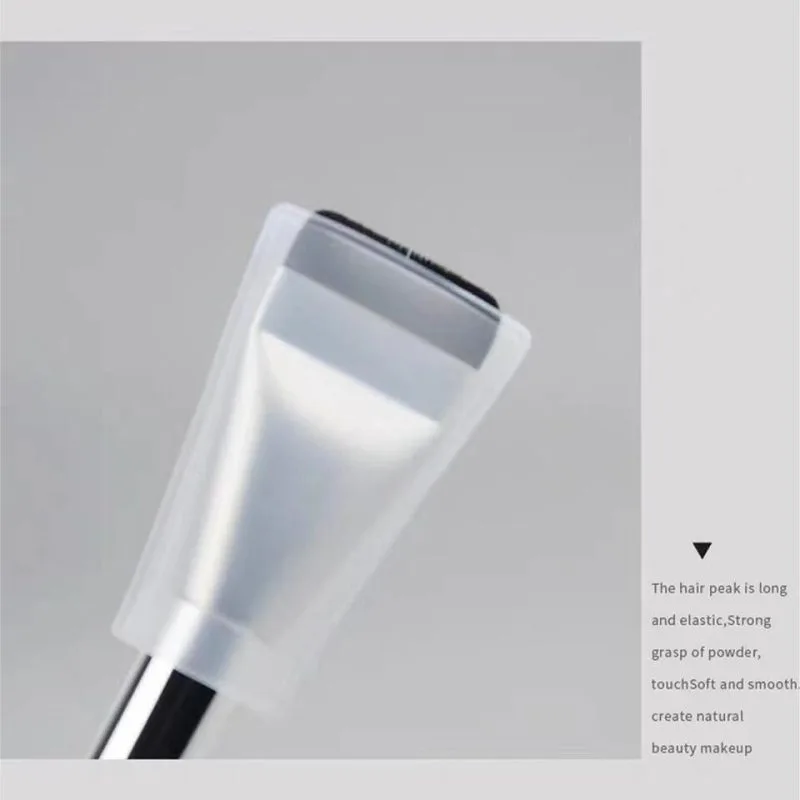 Makeup Brush Flat Foundation Brush,  Concealer Brush, Flat Contour Brush - Image 2