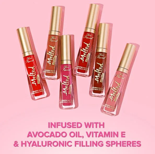 Too Faced Melted Matte Liquid Lipsticks (dupe)  (7ml) - Image 2