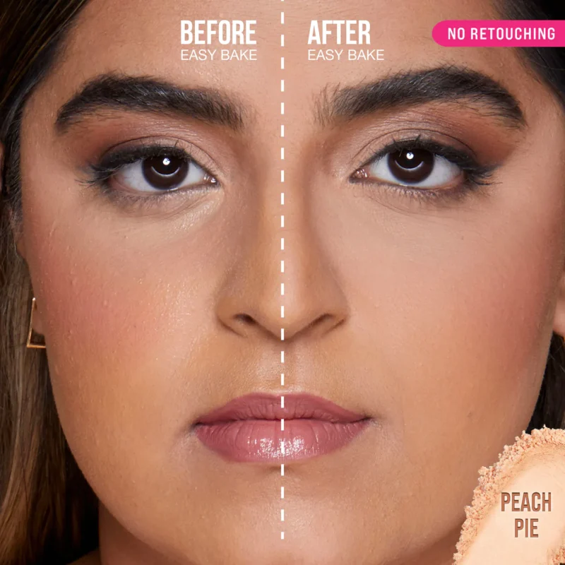 Huda Beauty Easy Bake Loose Powder-Peach Pie - Image 3