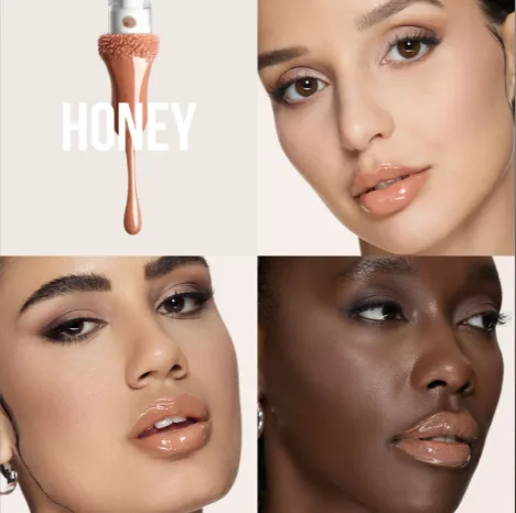 Huda Beauty FAUX FILLER Extra Shine Lip Gloss (Dupe) - Image 6