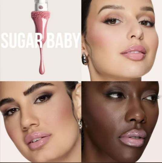 Huda Beauty FAUX FILLER Extra Shine Lip Gloss (Dupe) - Image 7