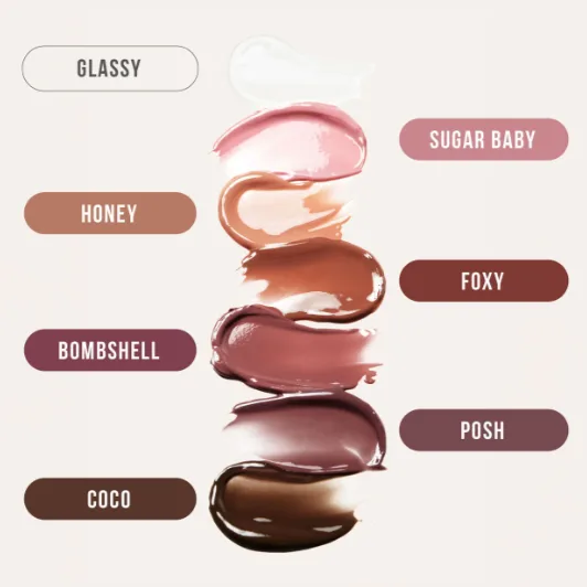 Huda Beauty FAUX FILLER Extra Shine Lip Gloss (Dupe) - Image 3