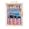Real Techniques Makeup Brush Travel Fantasy Mini Brush 10 Pcs Set and Bag