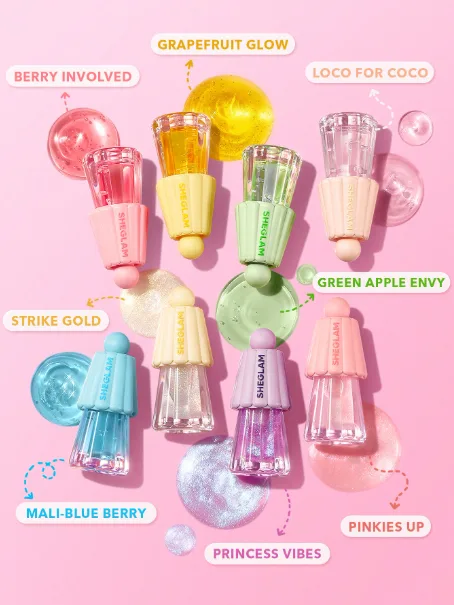 SHEGLAM Jelly Wow Hydrating Lip Oil - Image 4