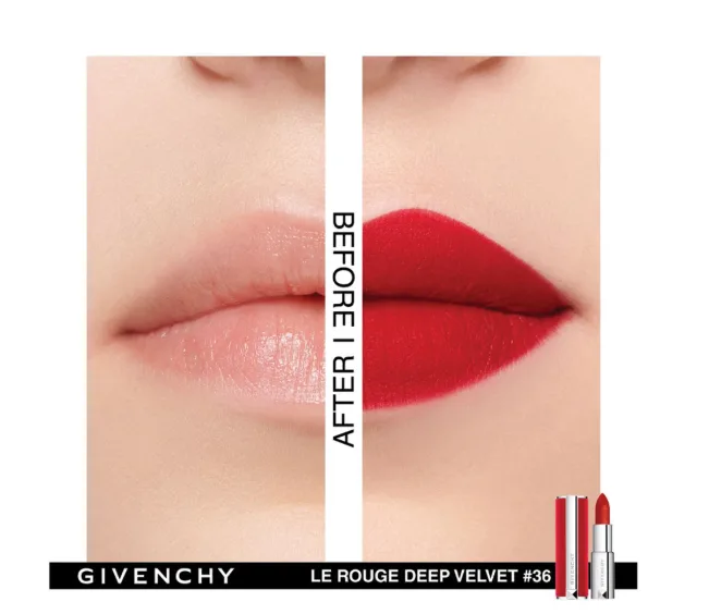 Givenchy Le Rouge Deep Velvet Lipstick - Image 2