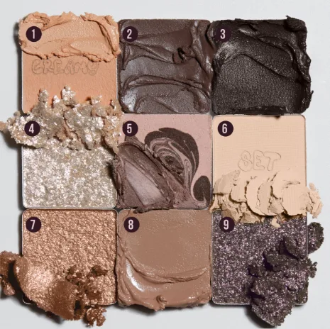 Huda Beauty Creamy Obsessions Eyeshadow Palette (Brown) - Image 4