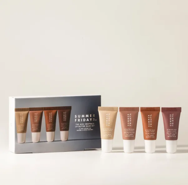 Summer Fridays Mini Neutrals Lip Butter Set