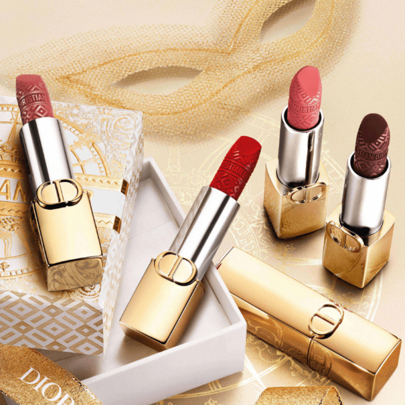 CHIRISTIAN DIOR Golden Edition Lipstick (Pack of 5)