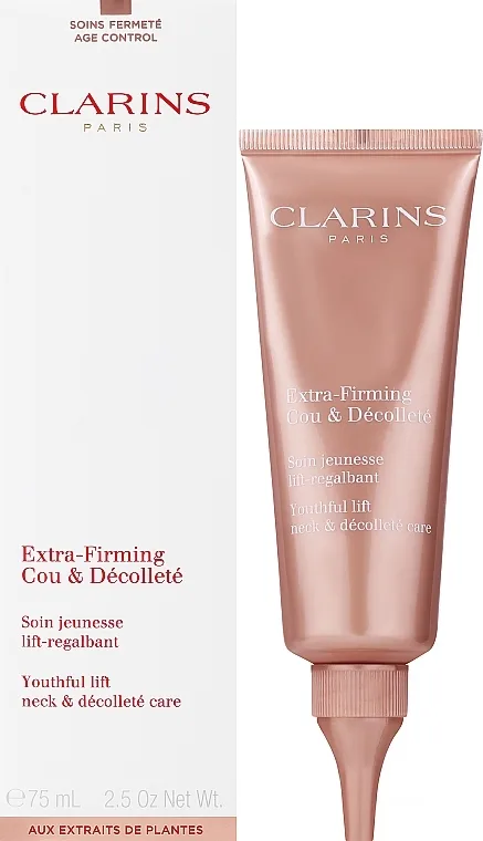 Clarins Extra-Firming Youthful lift neck Care (net wt. 2.50) 75ml - Image 3