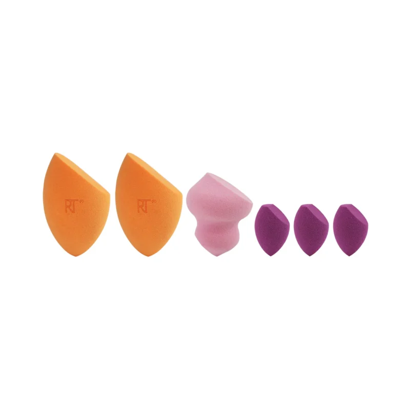 Real Techniques 6 miracle sponge for Foundation+blush+contour+highlighter - Image 3