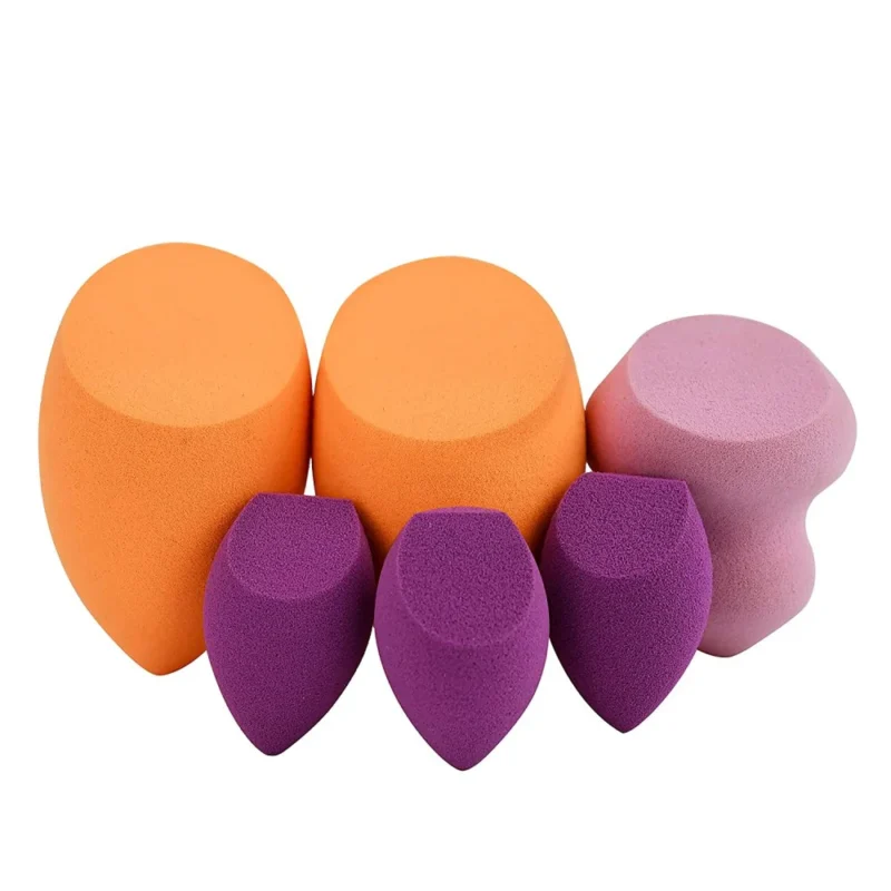 Real Techniques 6 miracle sponge for Foundation+blush+contour+highlighter - Image 2