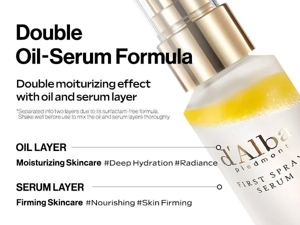 Dalba Piedmont First spray Serum hydrated & radiant skin (Net Wt. 100ml) - Image 2