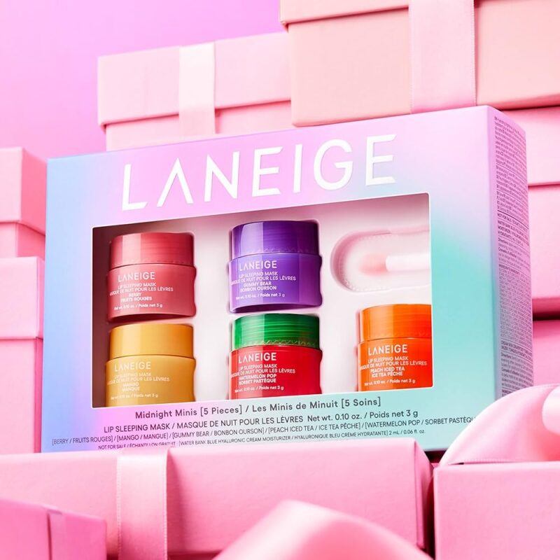 Laneige lip slepping mask midnight minis pack blue (Net Wt.15g)