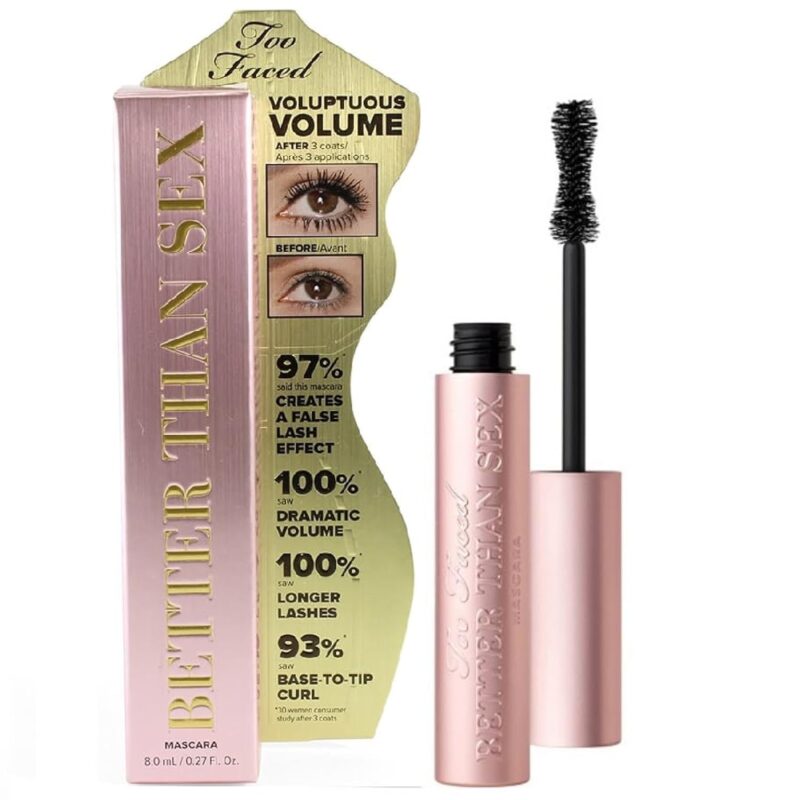 Too Faced Better Than Sex Mascara (Net Wt. 8 ml) - Image 4