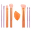 Real Techniques Level up brush+ sponge set (Pack of 8)