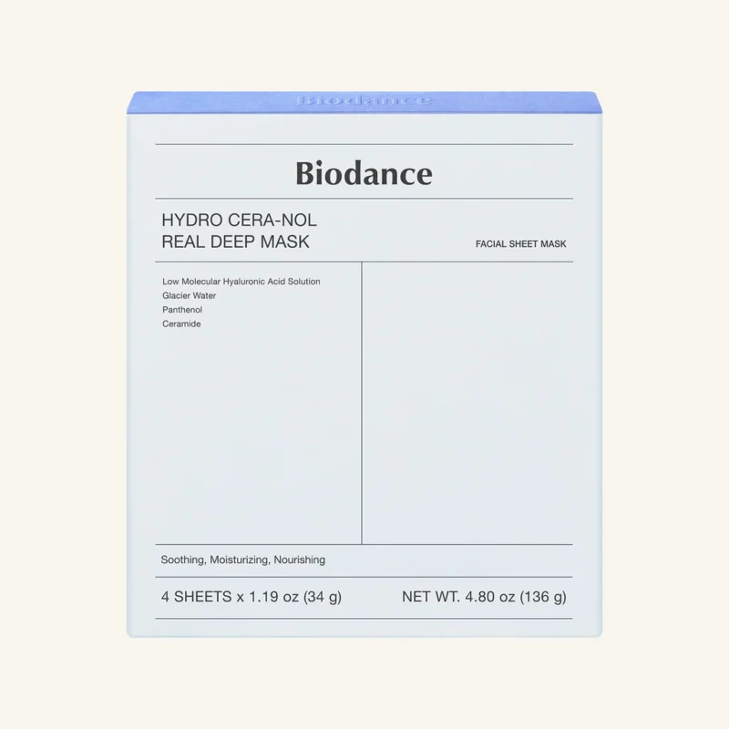 BIODANCE Hydro Cera-Nol Real Deep Mask (Pack of 4)