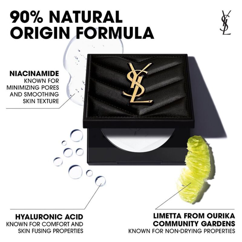 YSl All hour Hyper Finish Multi-Use Matte Powder-Translucent (Net Wt.7.5g) - Image 4