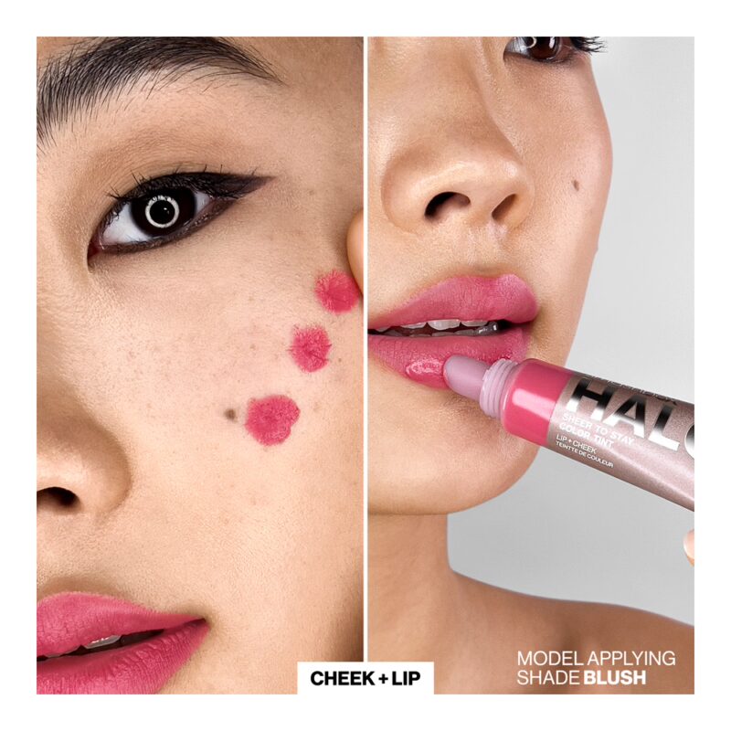 Smashbox Halo Sheer to Stay Color Tint (Lip+Cheek)-Sunset - Image 3