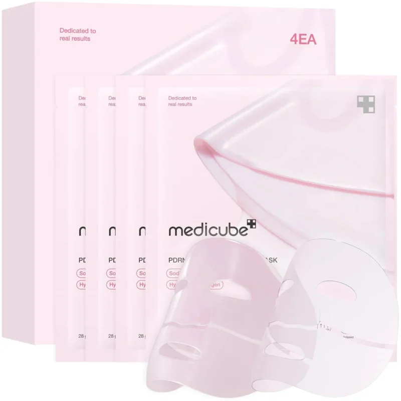 Medicube PDRN pink collagen gel mask 4 PACK