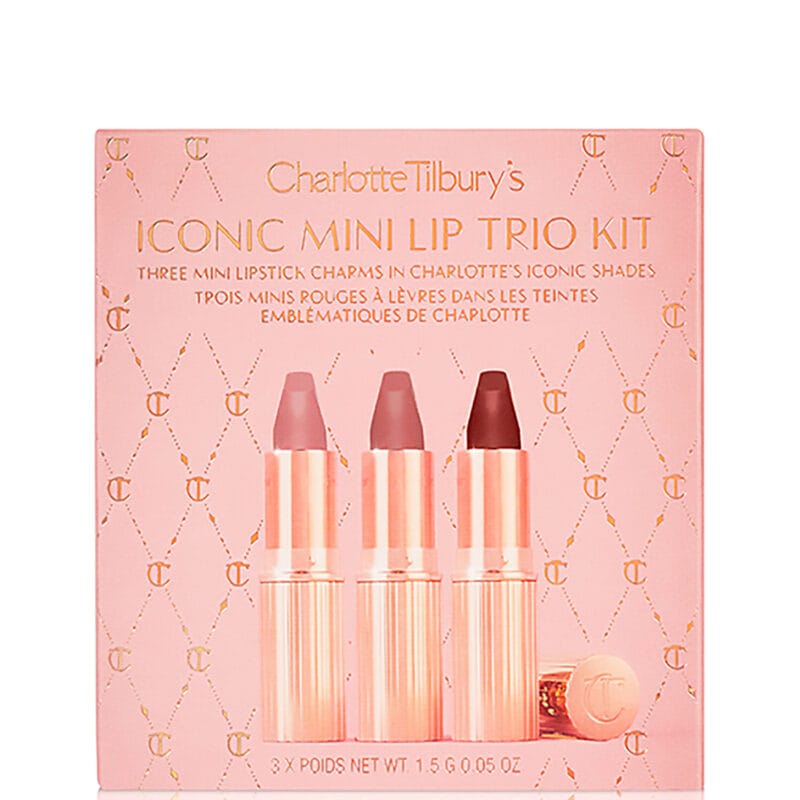 Charlotte tilbury's iconic mini lip trio kit