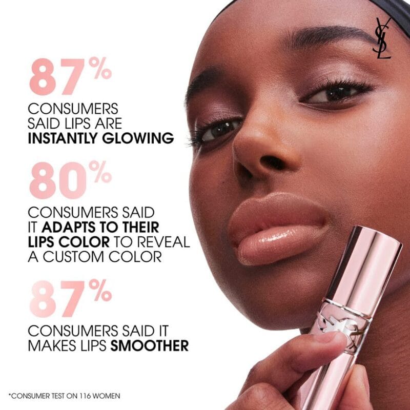 YSL Loveshine Candy Glow Lipstick - Image 5