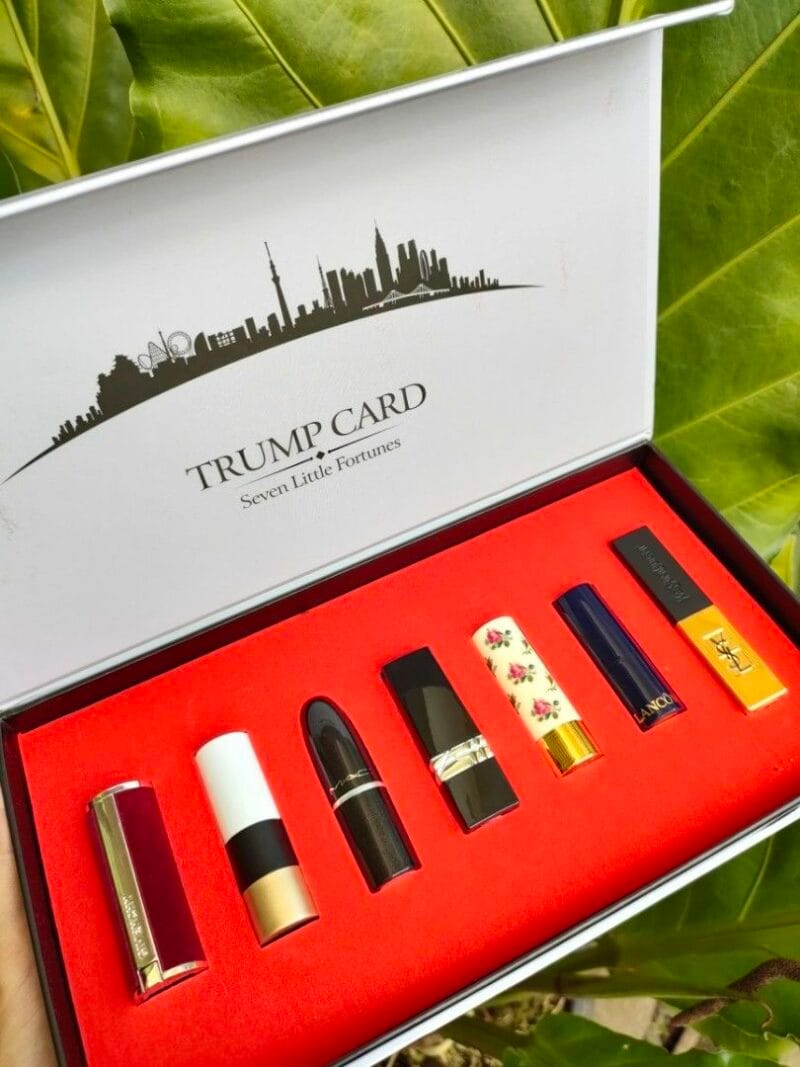 Trump Card Seven Little Fortunes Sample Duty Free Mini Lipstick Set ( Limited Edition ) - Image 4