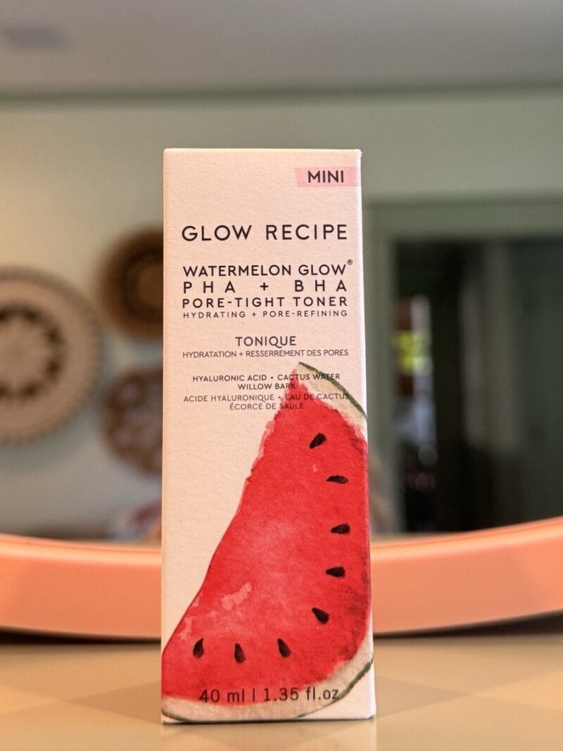 Glow recipe watermelon glow PHA + BHA pore tight toner mini - Image 3
