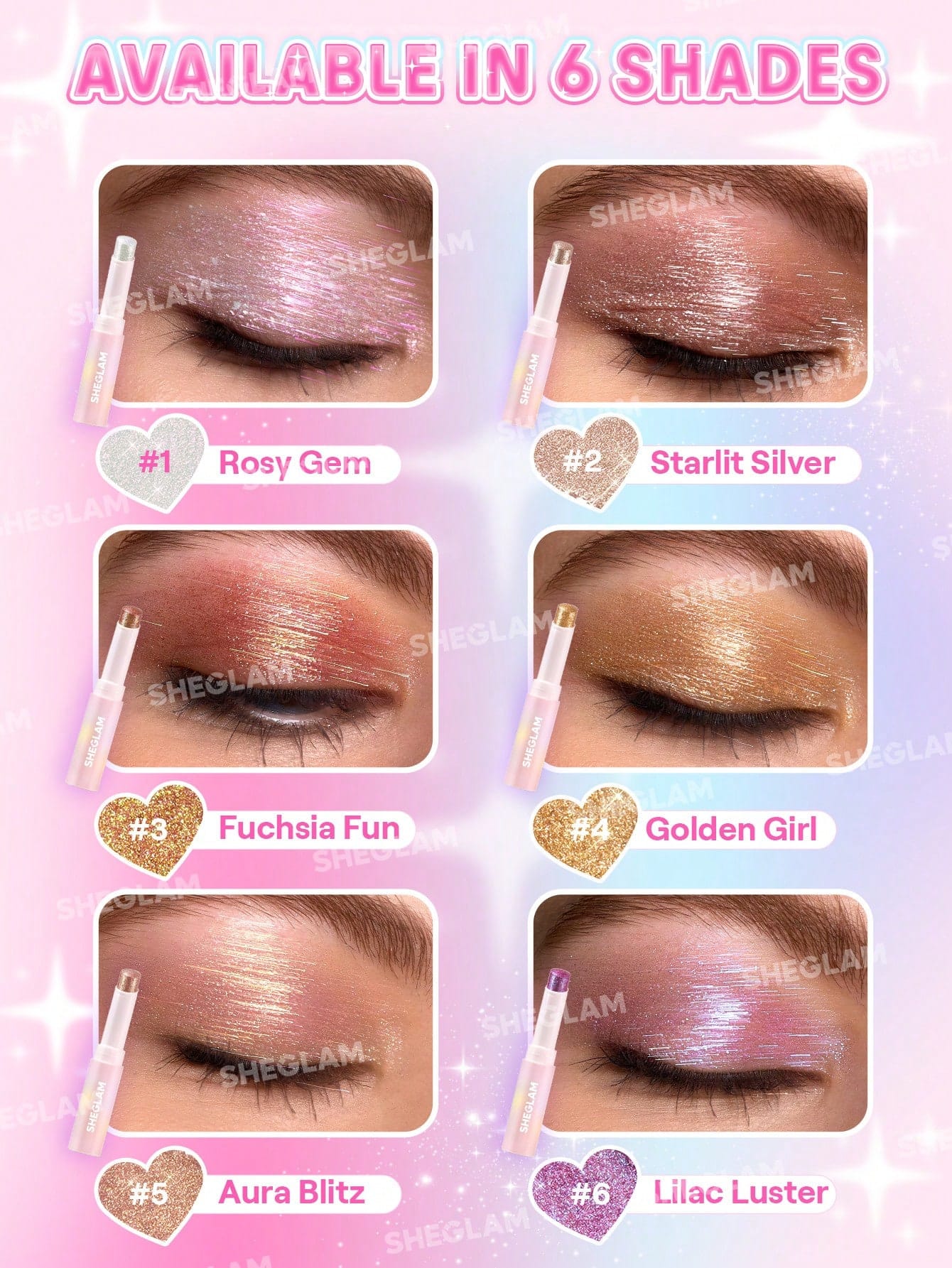 Sheglam Crystal Jelly Glaze Stick - Image 4