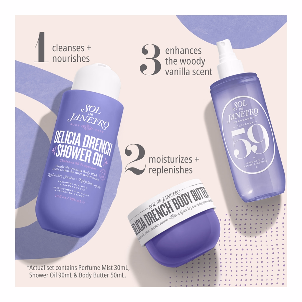 Sol de Janeiro Delícia Drench™ Jet Set - Image 5
