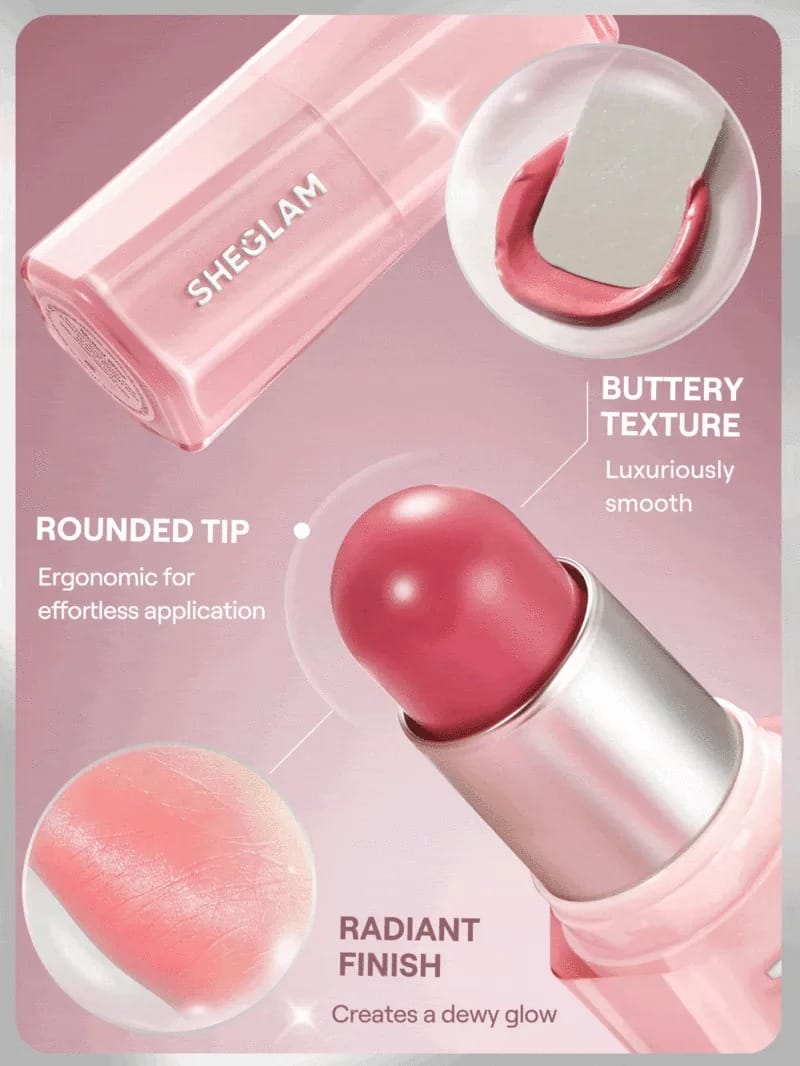 SHEGLAM BUTTERY BLISS BLUSH STICK - (BROKEN) - Image 4