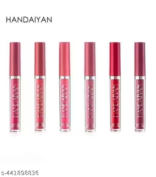 Handaiyan Matte Liquid Lipstick -6Pcs set (A) - Image 3