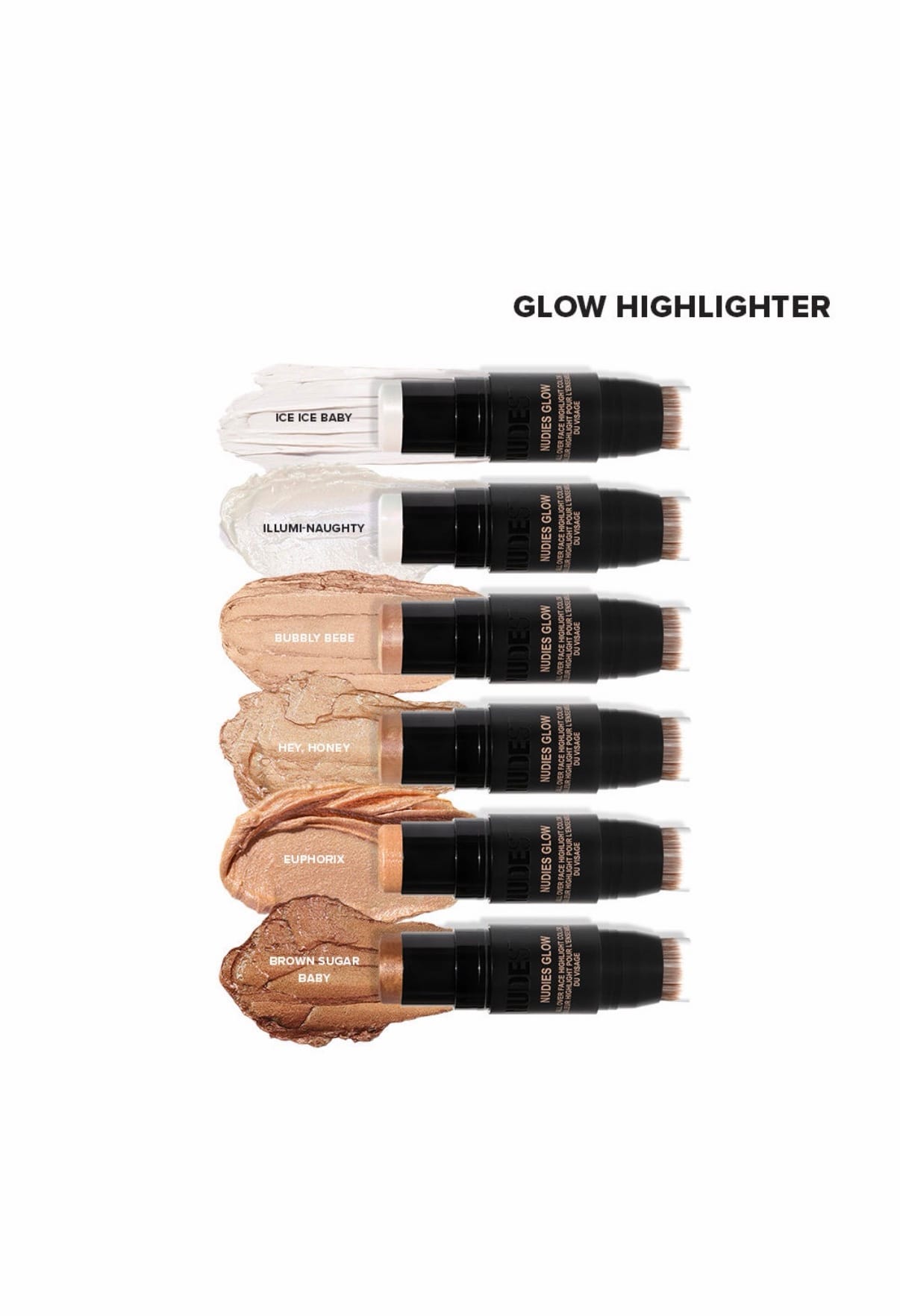 Nudestix Nudies Glow All Over Face Color - Hey, Honey - Image 2