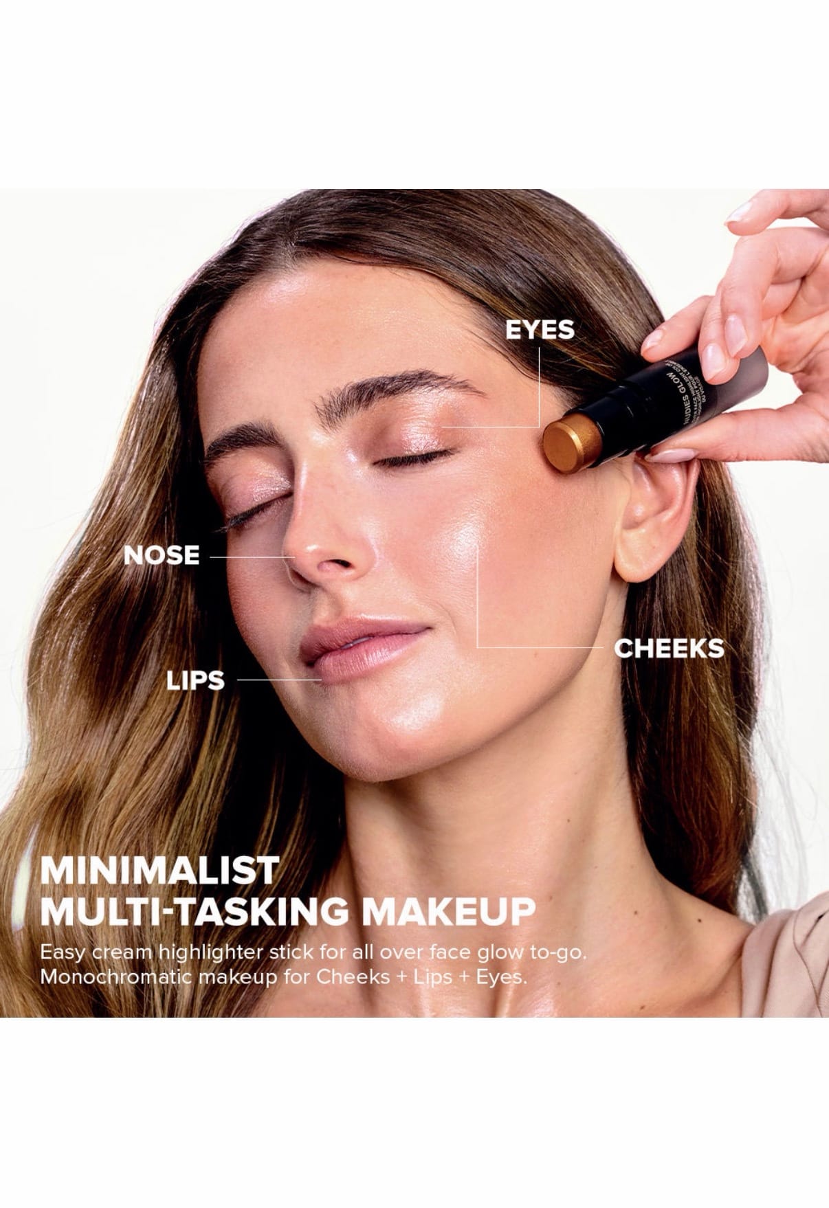 Nudestix Nudies Glow All Over Face Color - Hey, Honey - Image 3