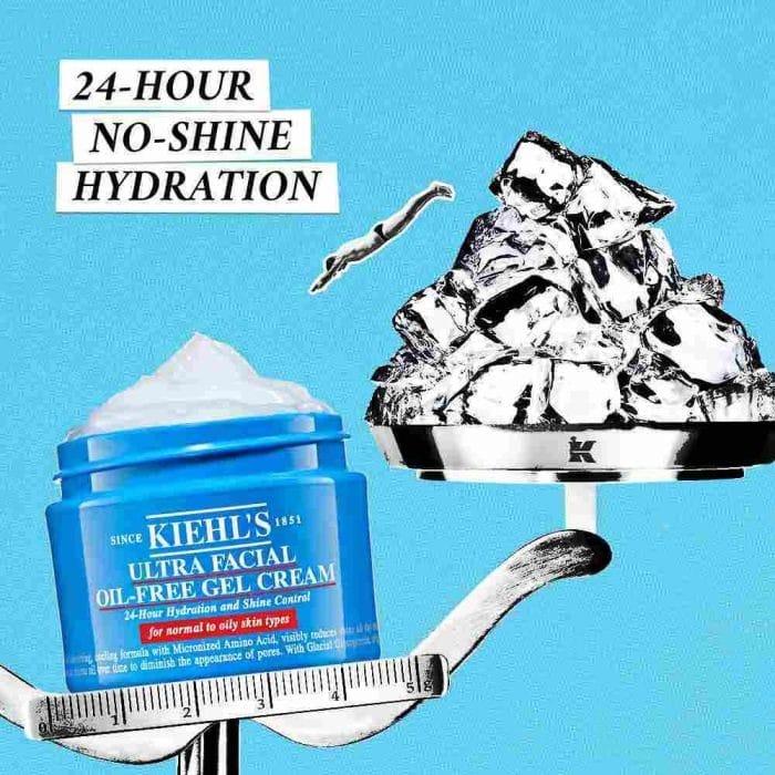 Kiehl’s Ultra Facial Oil-Free Gel Cream With 24 Hour Hydration and Shine Control – (125ml) - Image 4