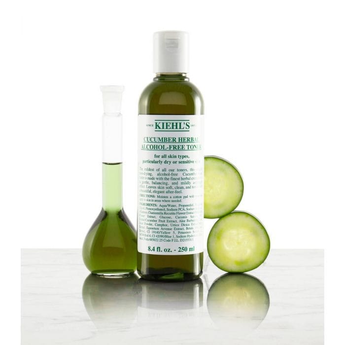 Kiehl’s Cucumber Herbal Alcohol-Free Toner- (250ml) - Image 2