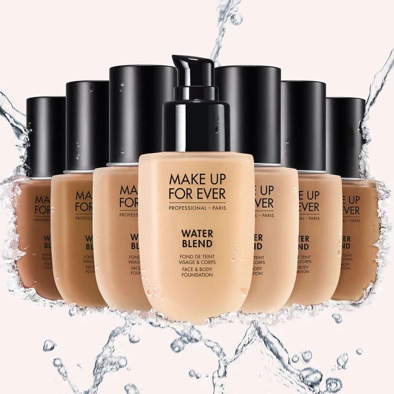 Makeup Forever Water Blend Face and Body Foundation - (Y215) 50ml - Image 3