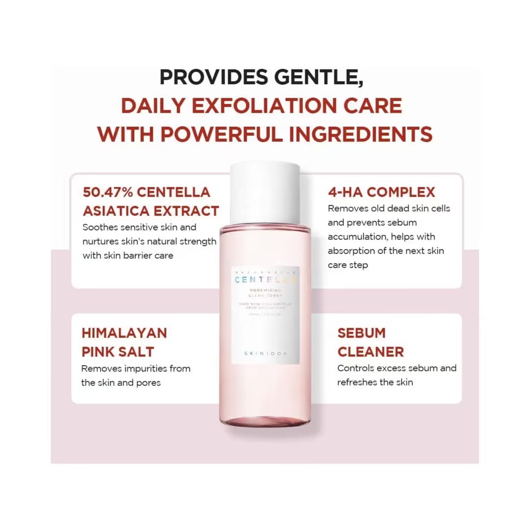 SKIN1004 Madagascar Centella Poremizing Clear Toner - (210ml) - Image 2