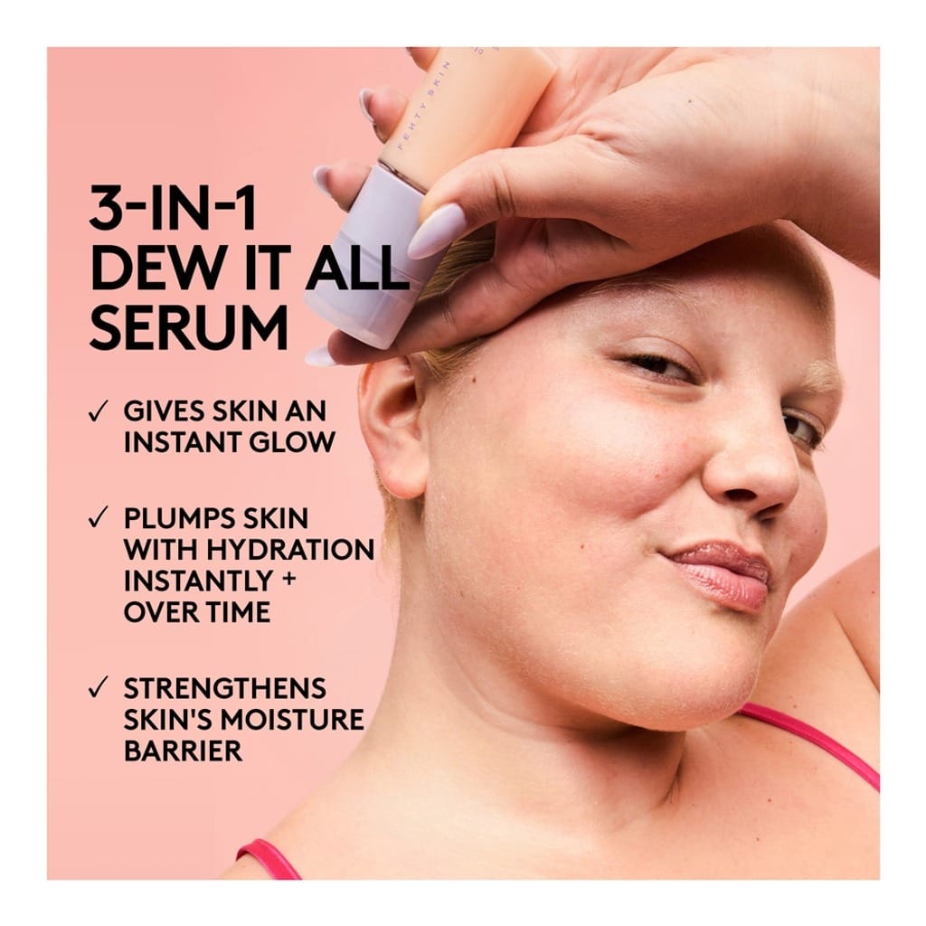 Fenty Skin Dew N Plump Hydrating Nectar Glow Serum - (30ml) - Image 4