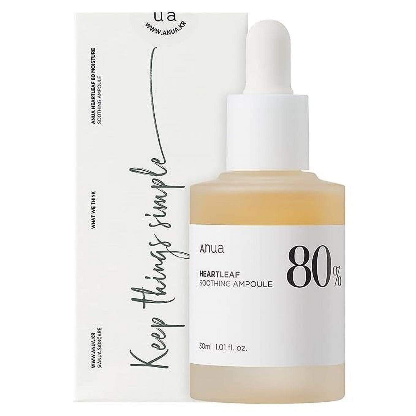 Anua Heartleaf 80% Soothing Ampoule - (30ml)