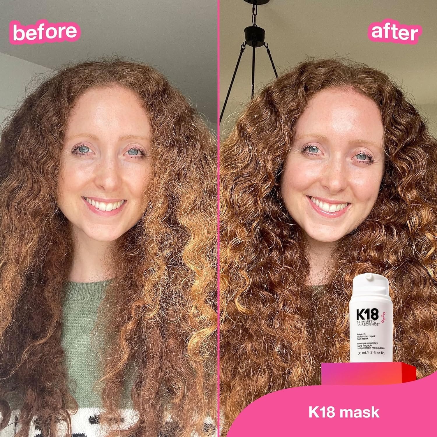 K18 Leave-In Repair Hair Mask Treatment - (50ml) - Image 5