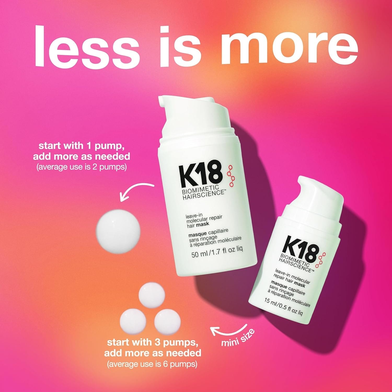 K18 Leave-In Repair Hair Mask Treatment - (50ml) - Image 6