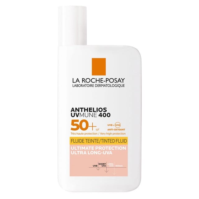 La Roche Posay Anthelios Uvmune 400 Fluide Tinte SPF50+ Sunscreen - (50ml)