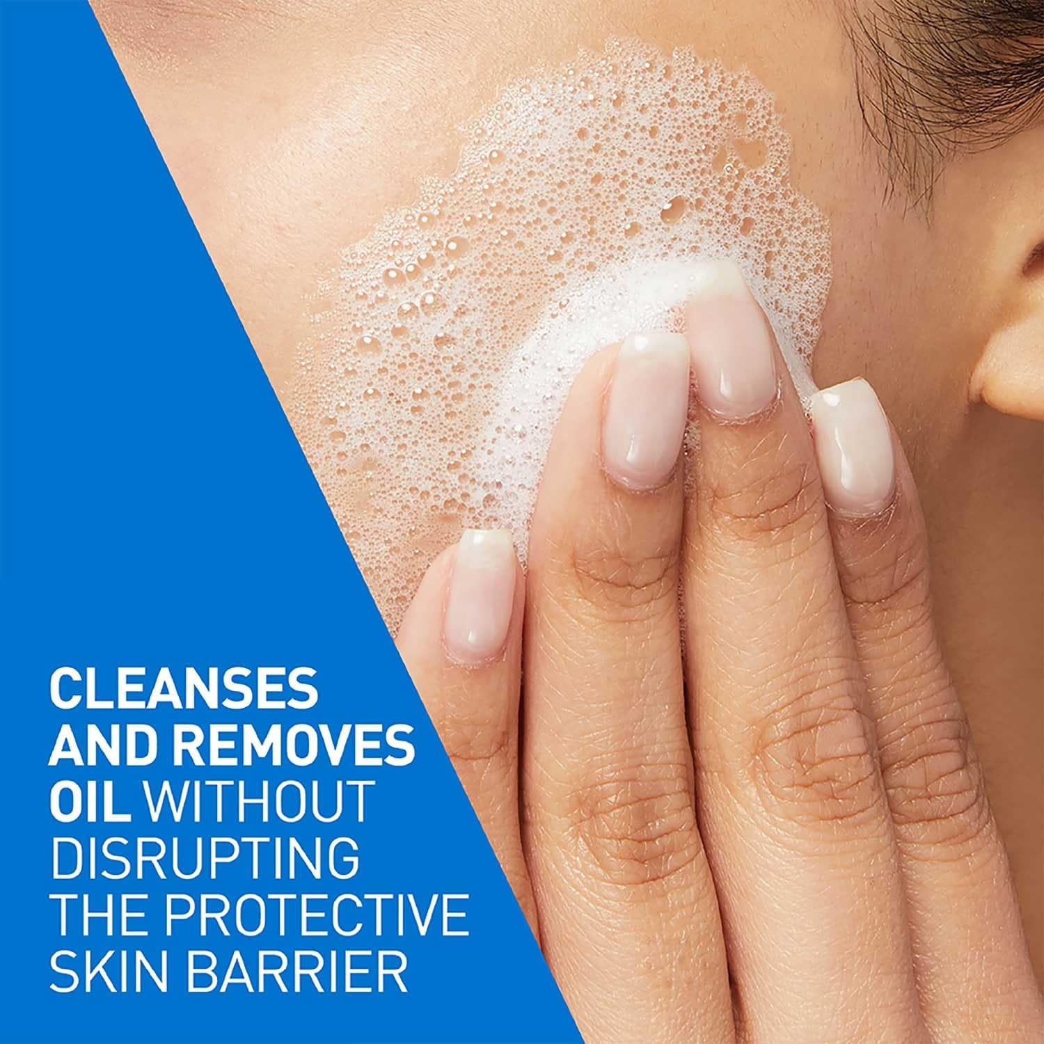 CeraVe Foaming Cleanser For Normal To Oily Skin - (236ml) - Image 4
