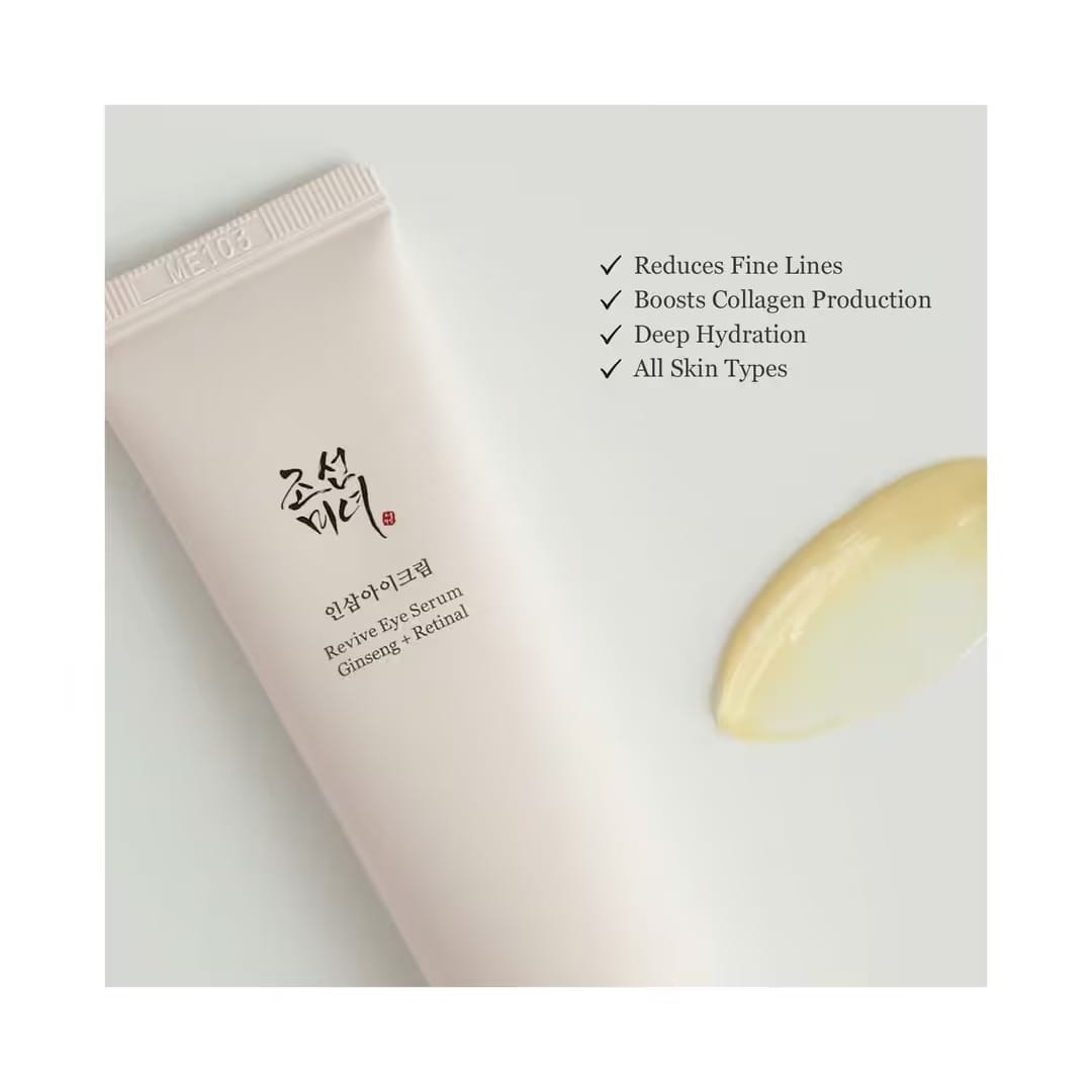 Beauty of Joseon Revive Eye Serum Ginseng + Retinal Reduces Dark Circles & Fine Lines-(30ml) - Image 5