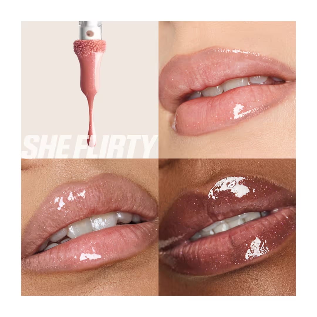 Huda Beauty Faux Filler Extra Shine Lip Gloss - (3.9ml) - Image 5